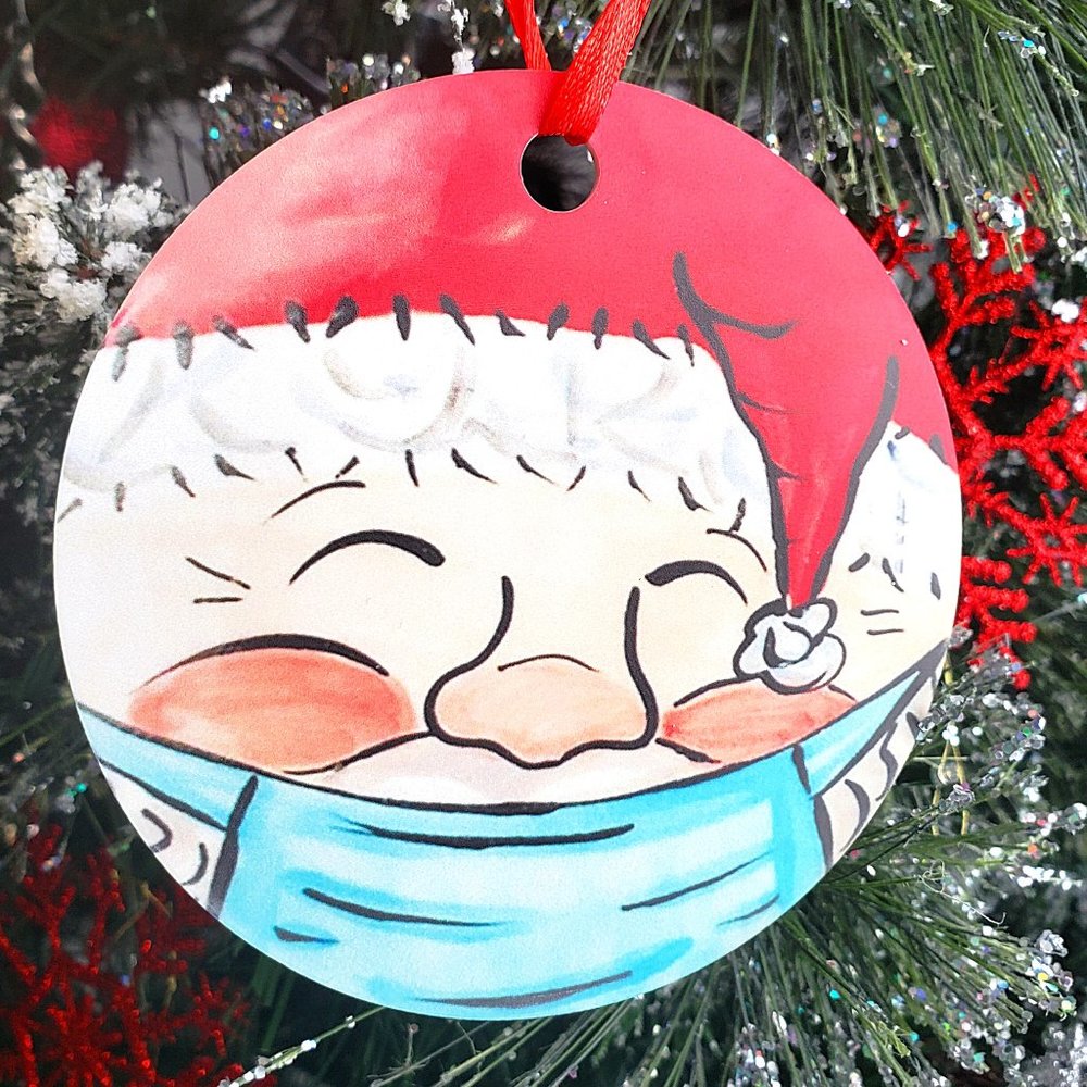 3 FOR $10! ALL 2020 CHRISTMAS QUARNAMENTS- SO CUTE